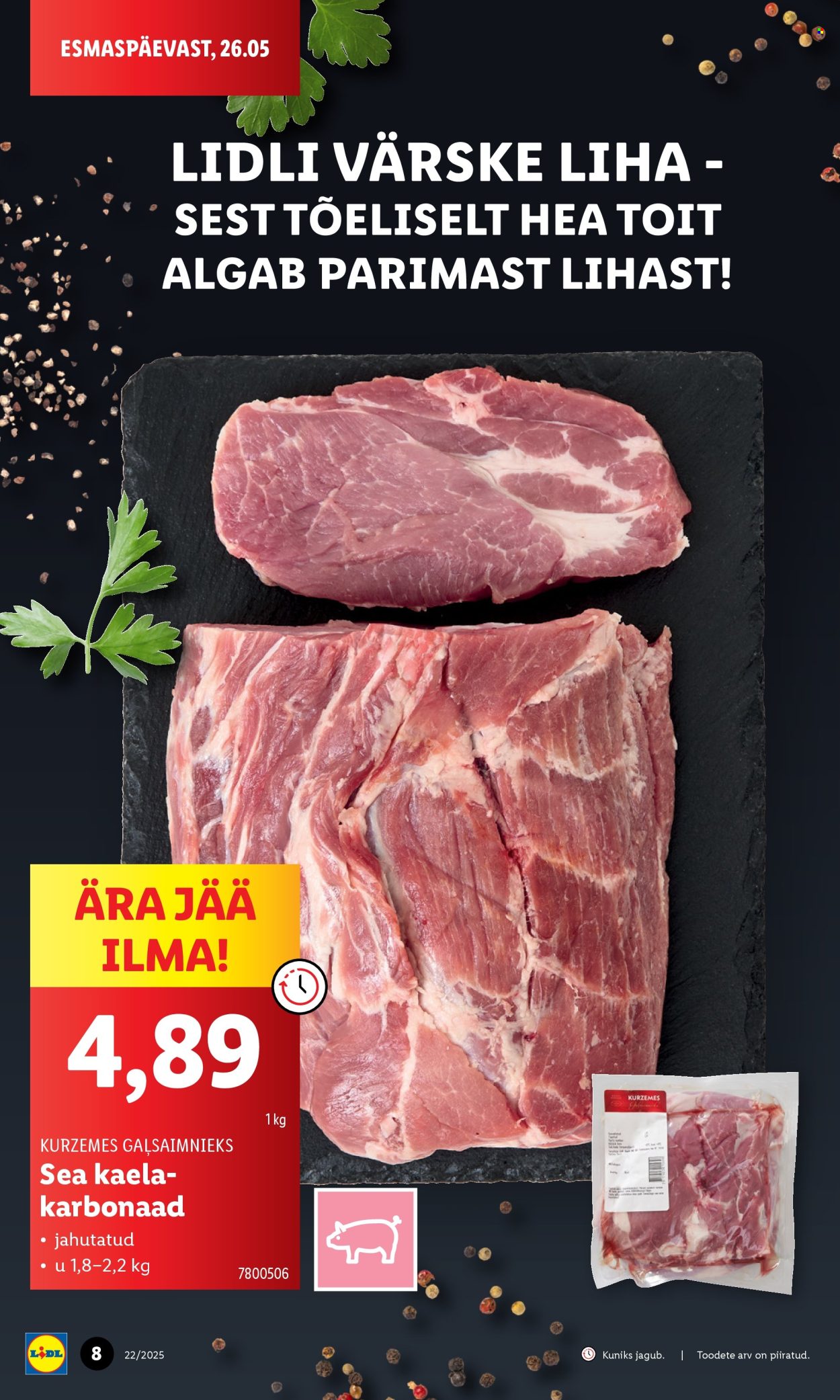 Lidl kliendileht - Kliendileht (26.05 - 1.06.2025)