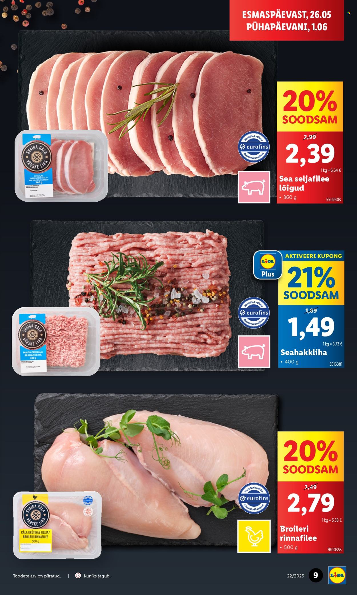 Lidl kliendileht - Kliendileht (26.05 - 1.06.2025)