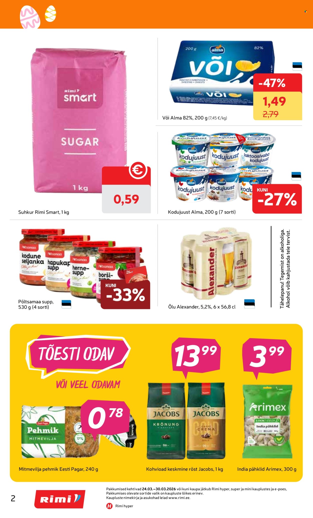 Rimi kliendileht - Kliendileht (24.03 - 30.03.2026)