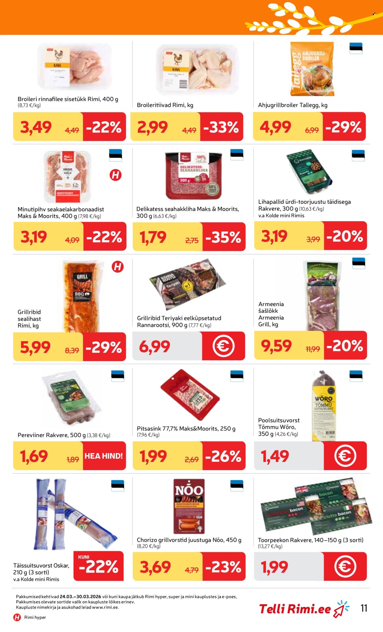Rimi kliendileht - Kliendileht (24.03 - 30.03.2026)