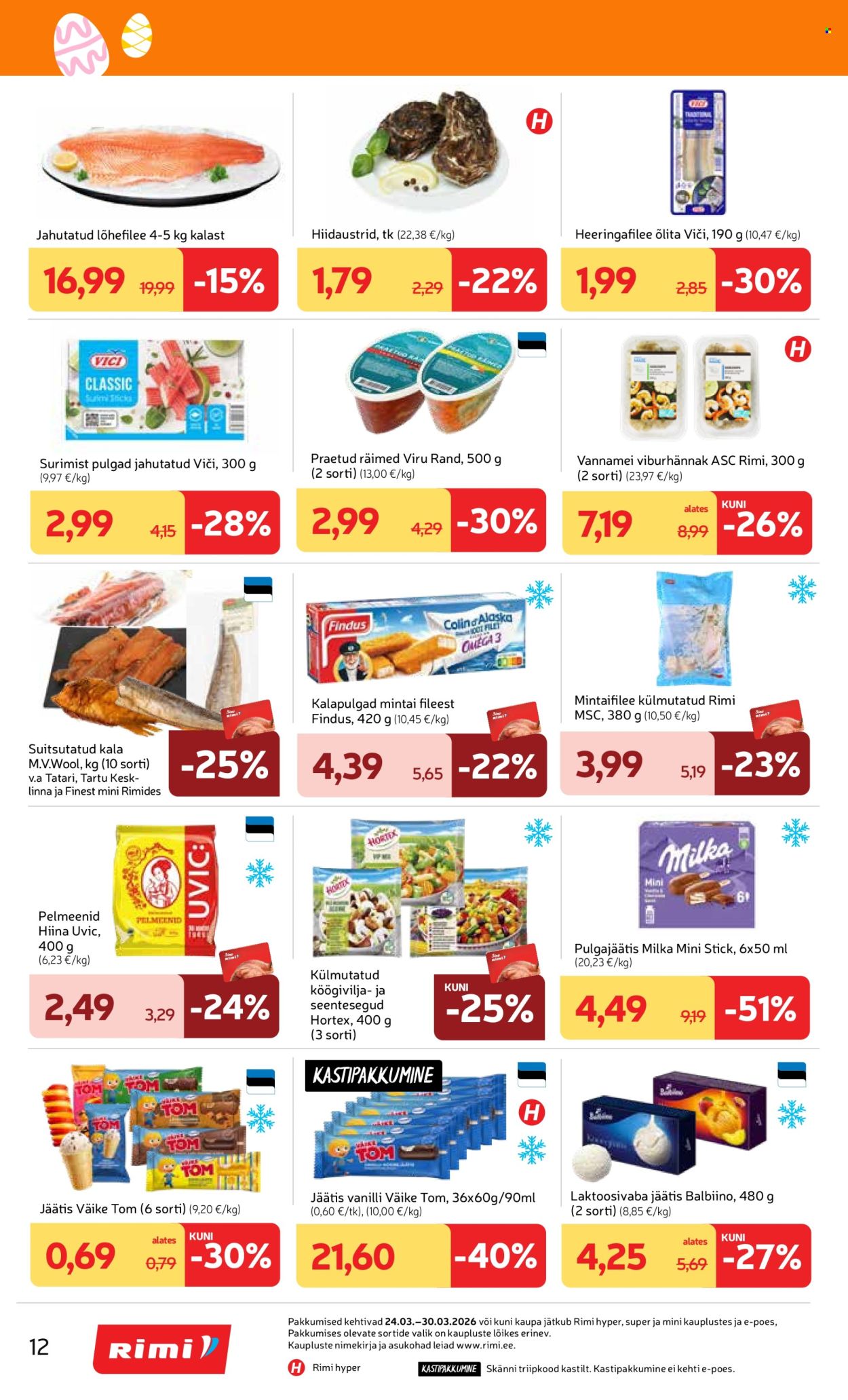 Rimi kliendileht - Kliendileht (24.03 - 30.03.2026)