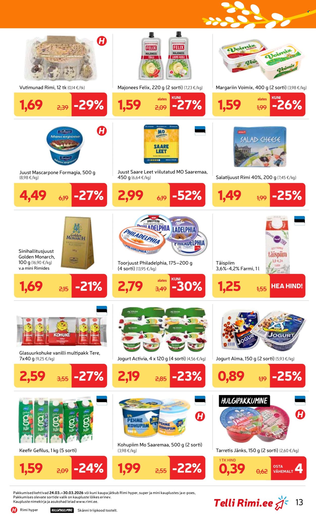 Rimi kliendileht - Kliendileht (24.03 - 30.03.2026)