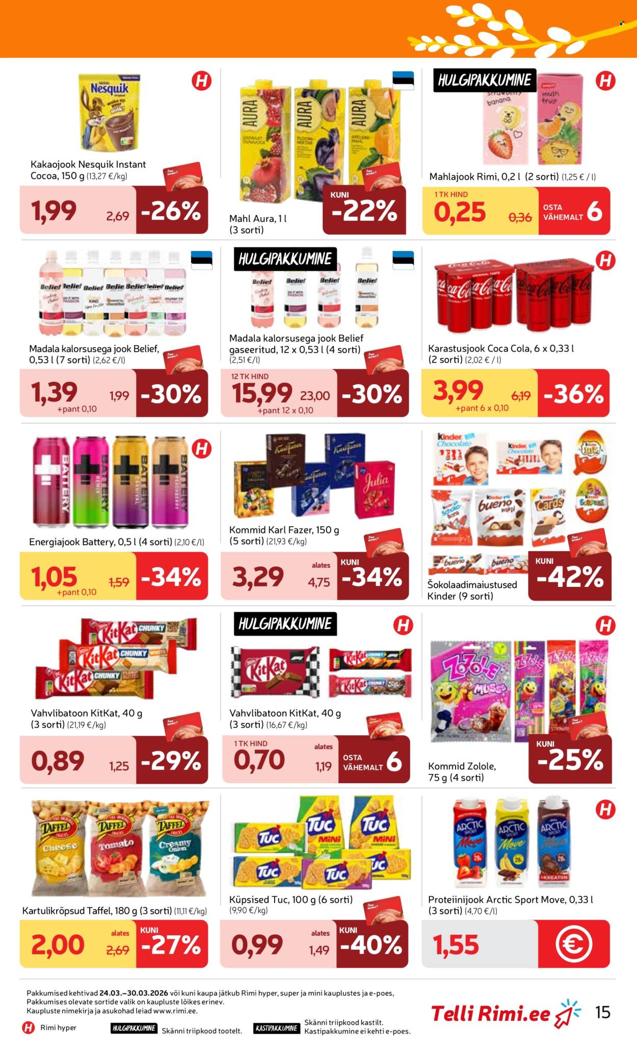 Rimi kliendileht - Kliendileht (24.03 - 30.03.2026)