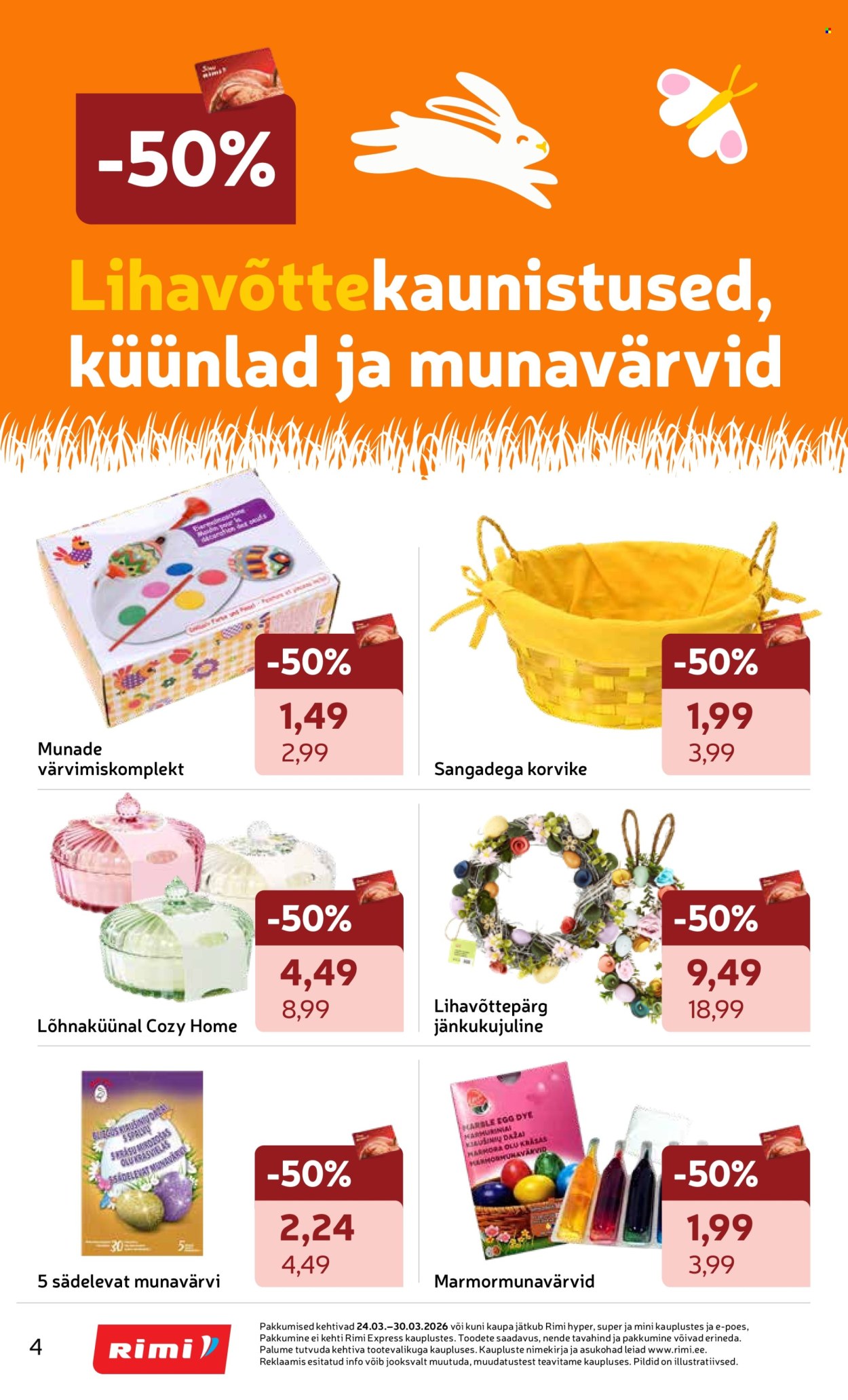 Rimi kliendileht - Kliendileht (24.03 - 30.03.2026)