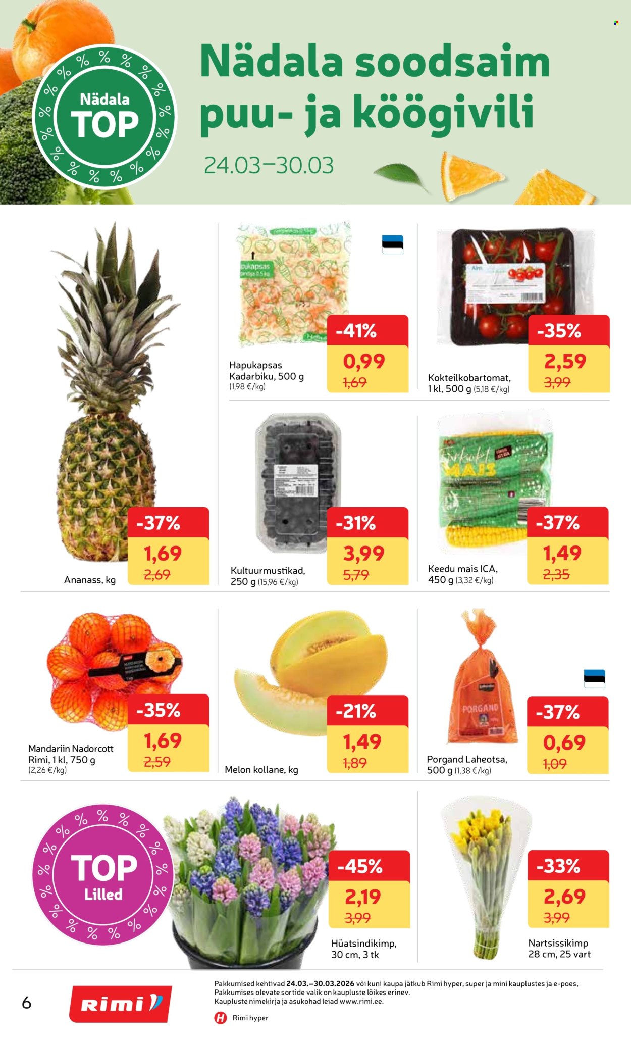 Rimi kliendileht - Kliendileht (24.03 - 30.03.2026)