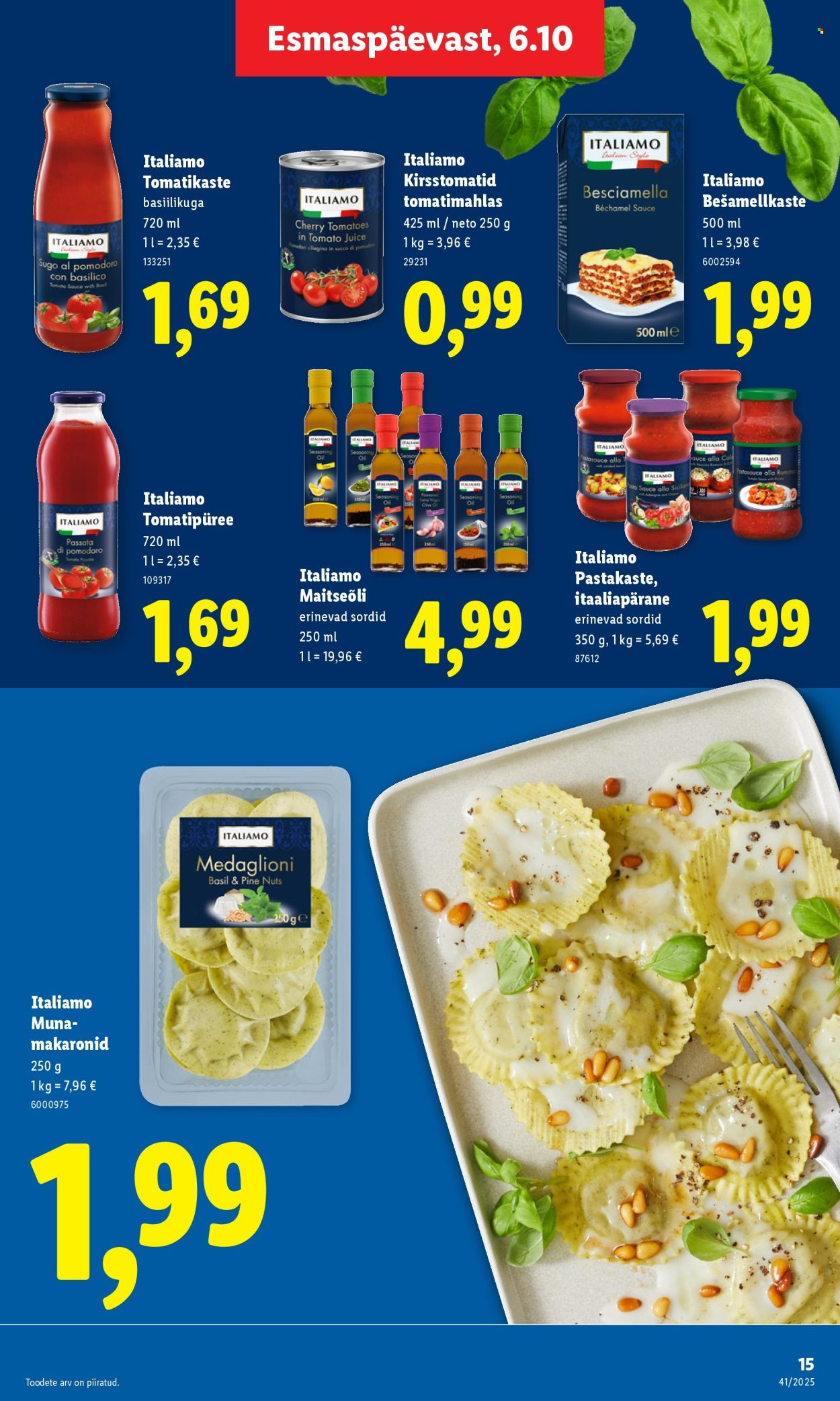Lidl kliendileht - Kliendileht (6.10 - 12.10.2025)