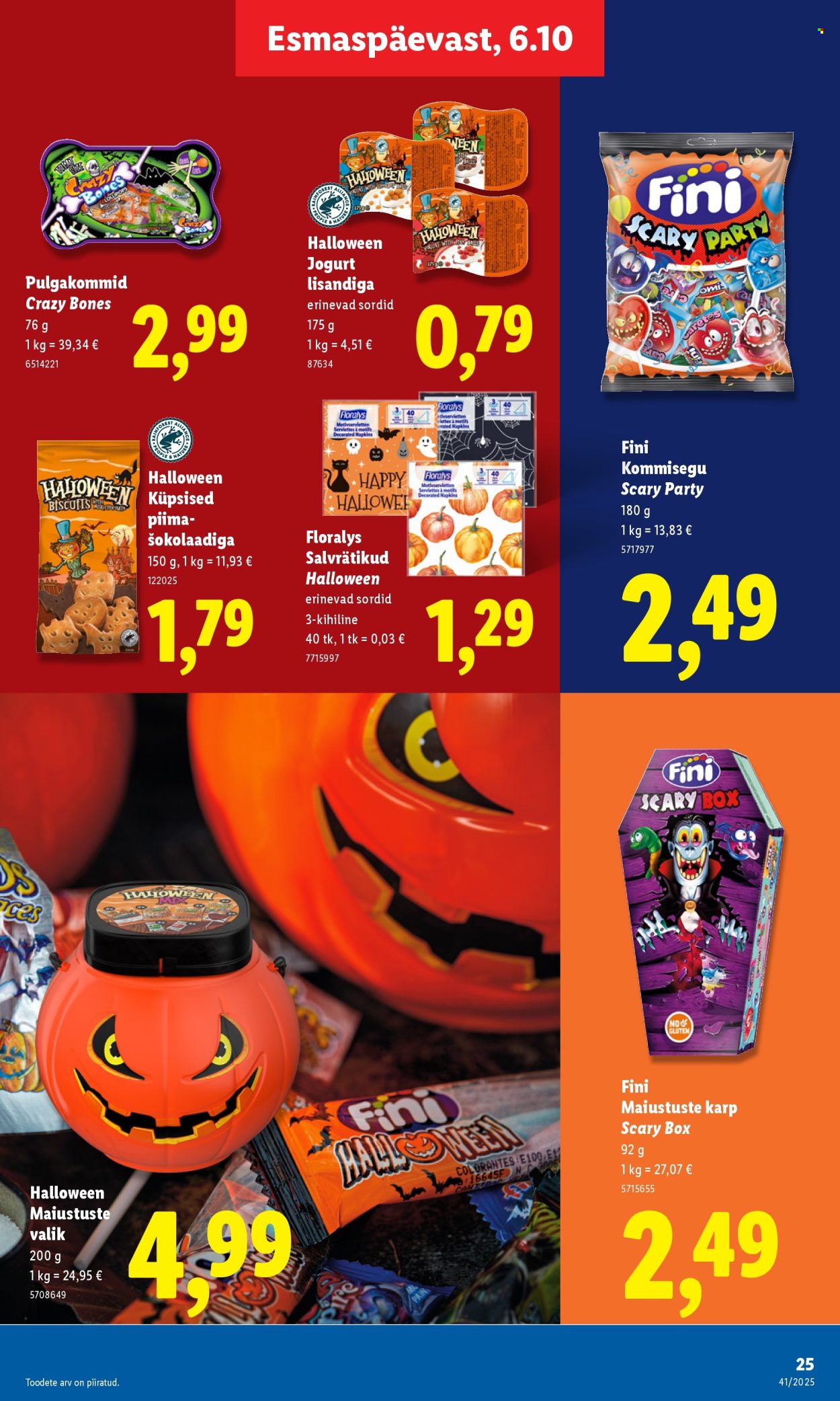 Lidl kliendileht - Kliendileht (6.10 - 12.10.2025)