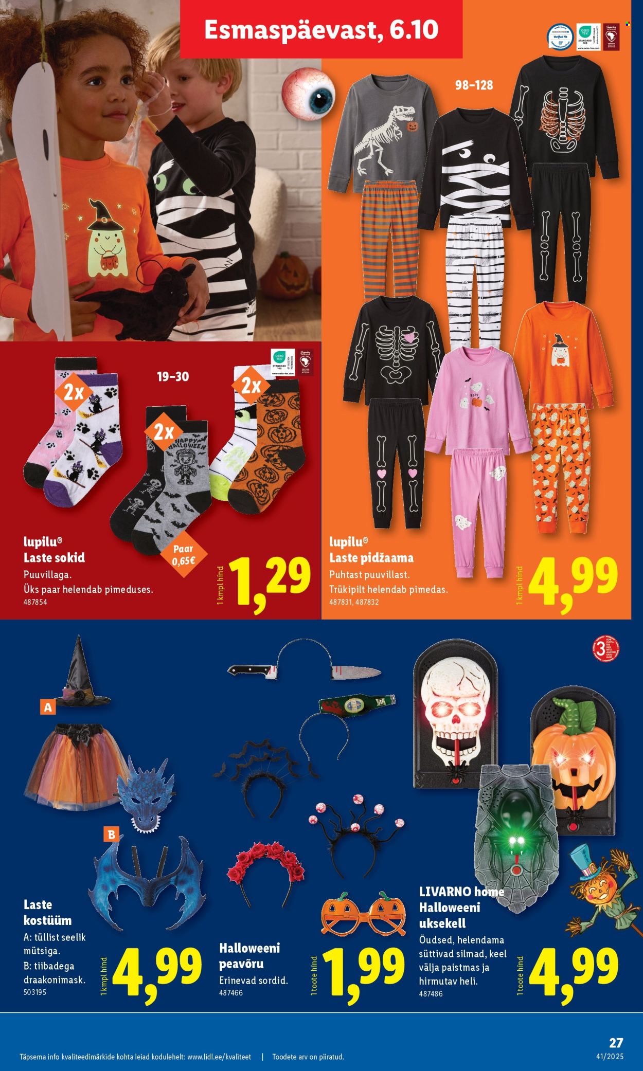 Lidl kliendileht - Kliendileht (6.10 - 12.10.2025)