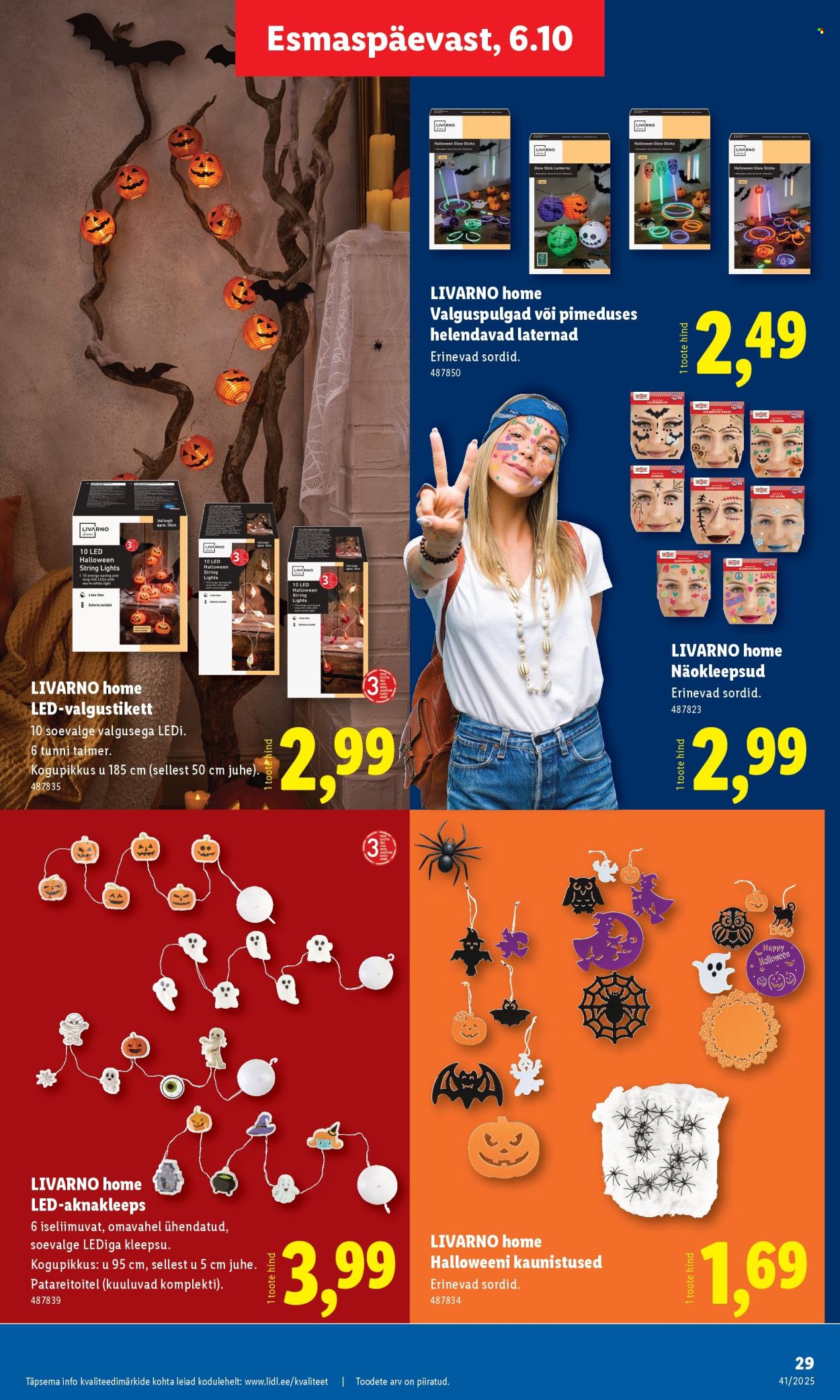 Lidl kliendileht - Kliendileht (6.10 - 12.10.2025)
