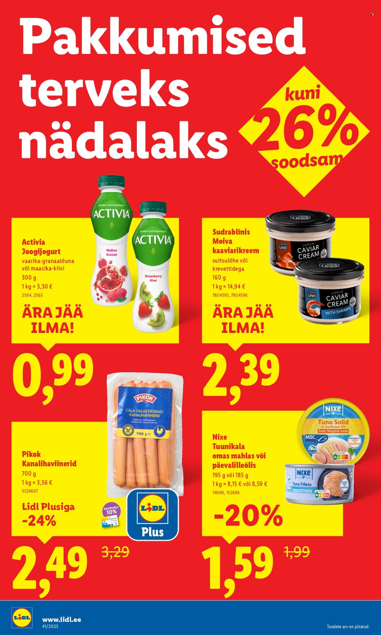 Lidl kliendileht - Kliendileht (6.10 - 12.10.2025)