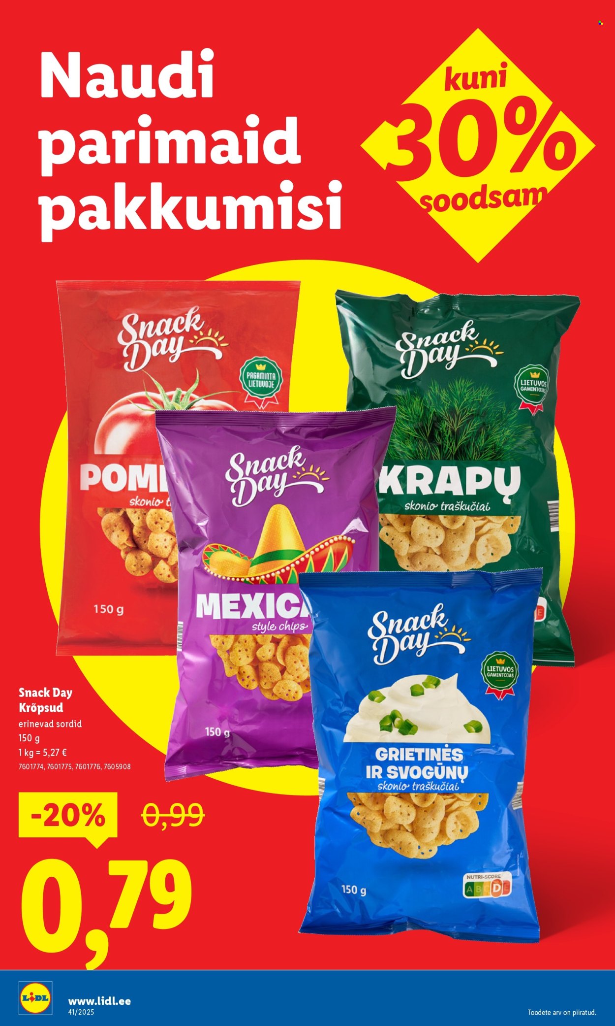 Lidl kliendileht - Kliendileht (6.10 - 12.10.2025)