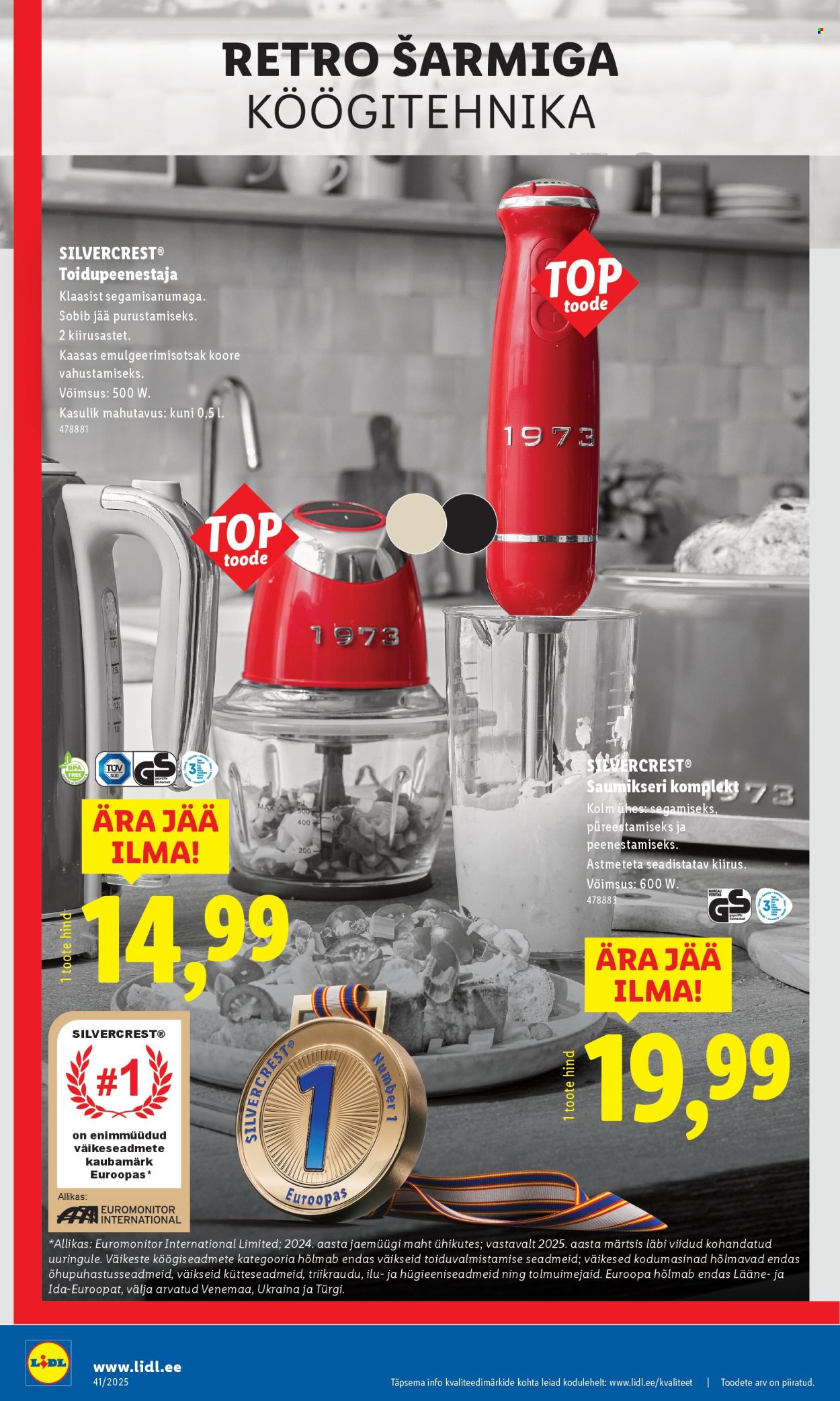 Lidl kliendileht - Kliendileht (6.10 - 12.10.2025)