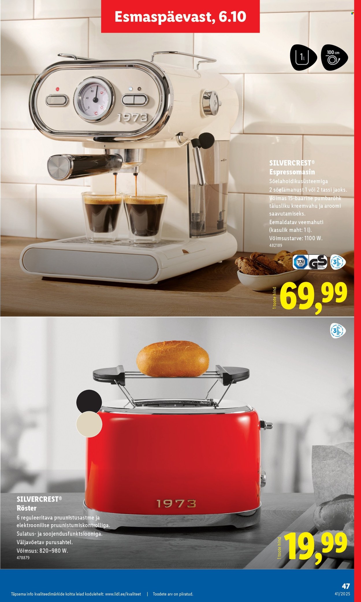 Lidl kliendileht - Kliendileht (6.10 - 12.10.2025)