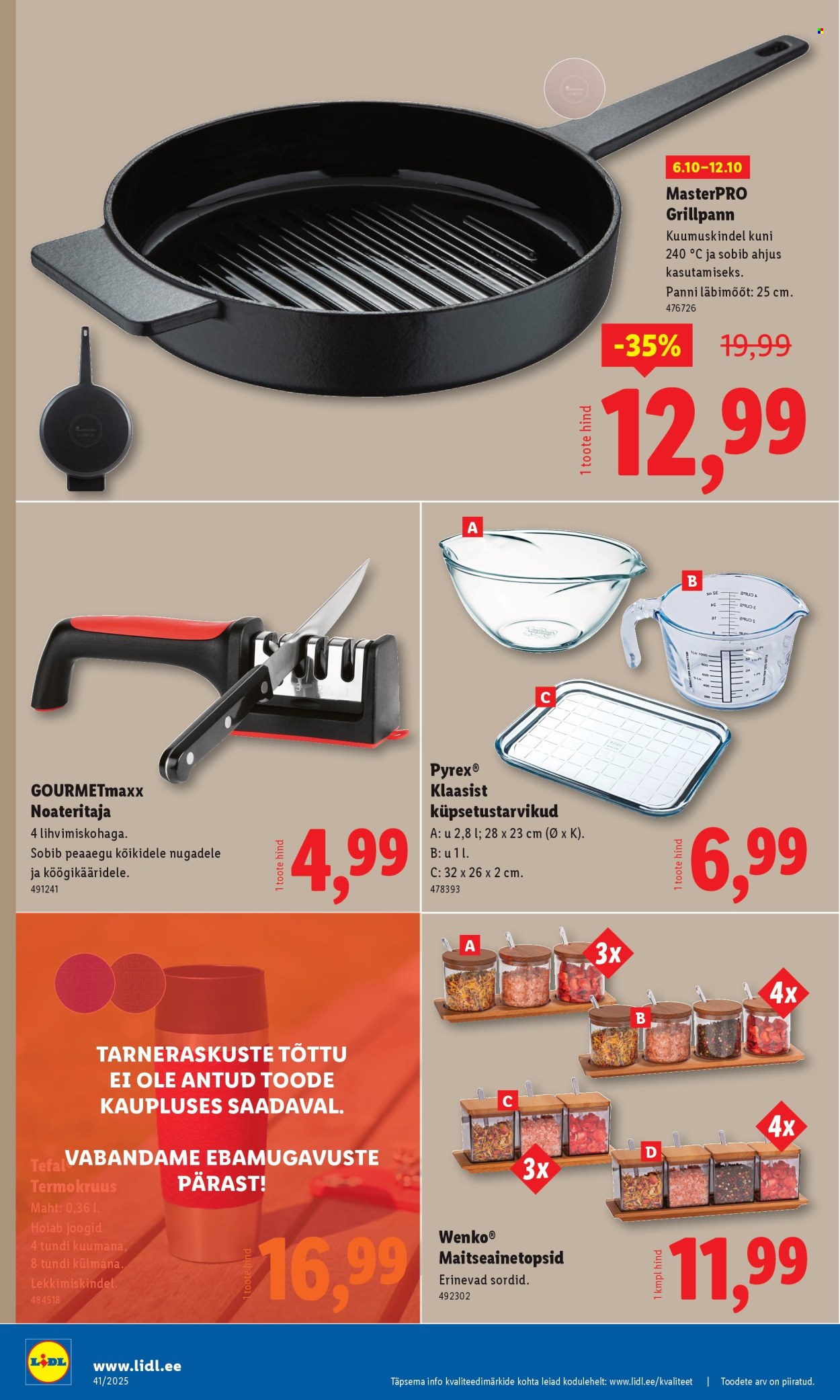 Lidl kliendileht - Kliendileht (6.10 - 12.10.2025)