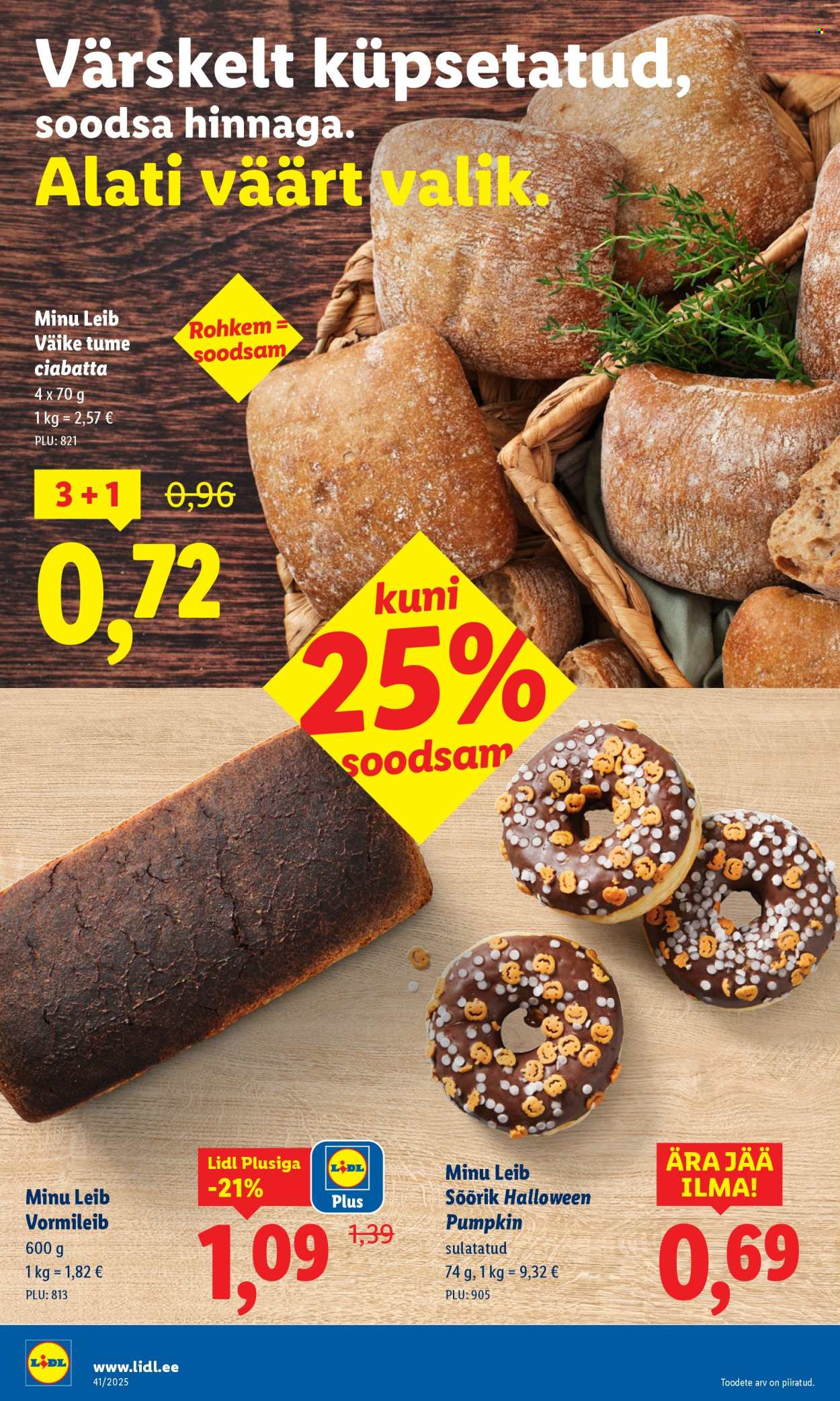 Lidl kliendileht - Kliendileht (6.10 - 12.10.2025)