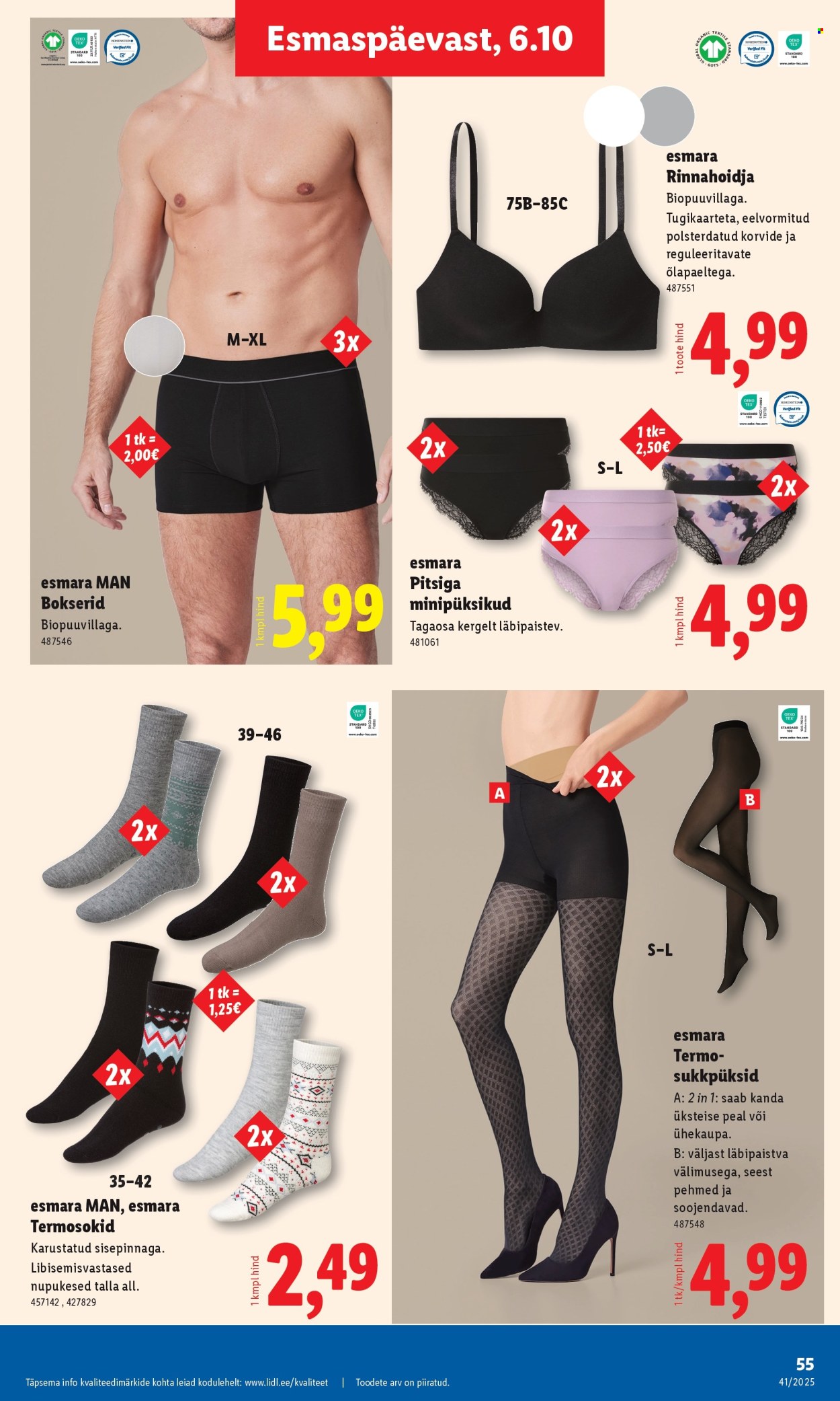 Lidl kliendileht - Kliendileht (6.10 - 12.10.2025)