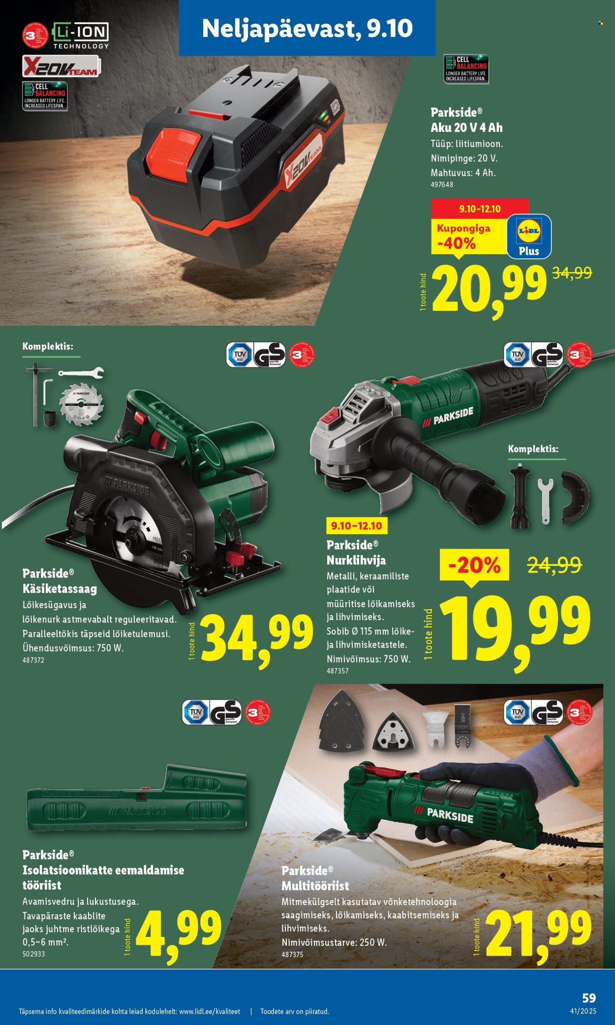 Lidl kliendileht - Kliendileht (6.10 - 12.10.2025)