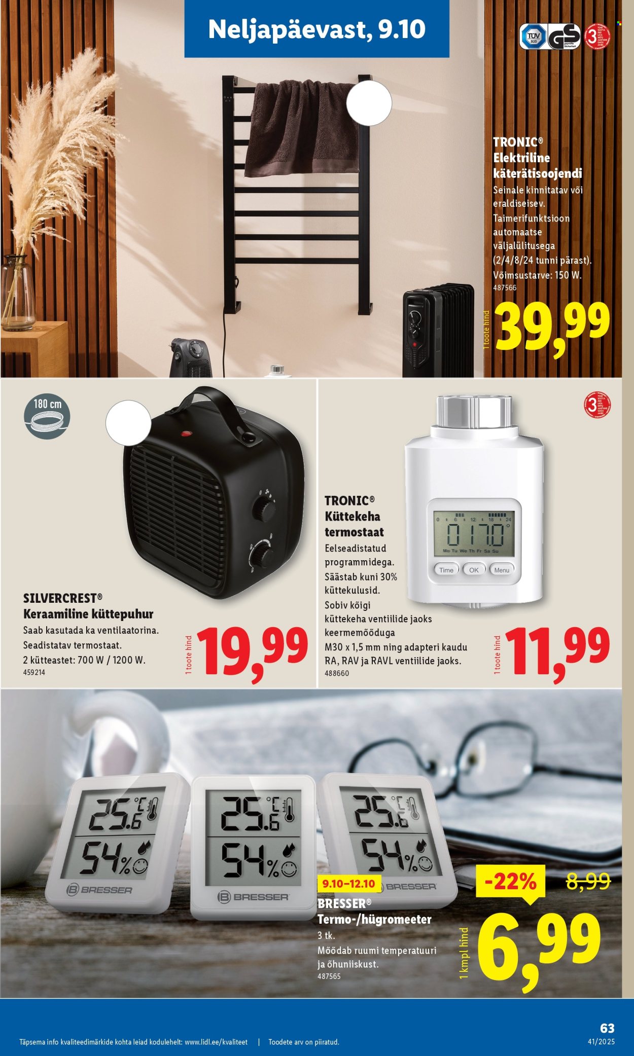 Lidl kliendileht - Kliendileht (6.10 - 12.10.2025)