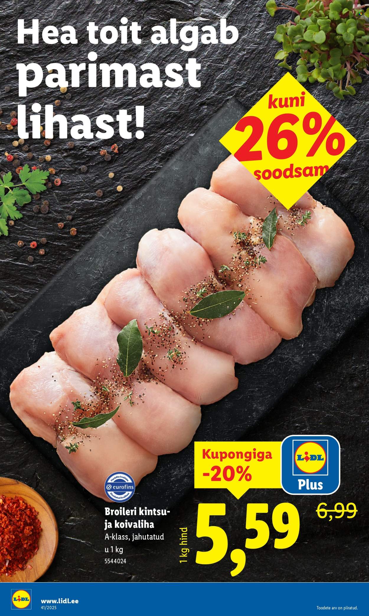 Lidl kliendileht - Kliendileht (6.10 - 12.10.2025)