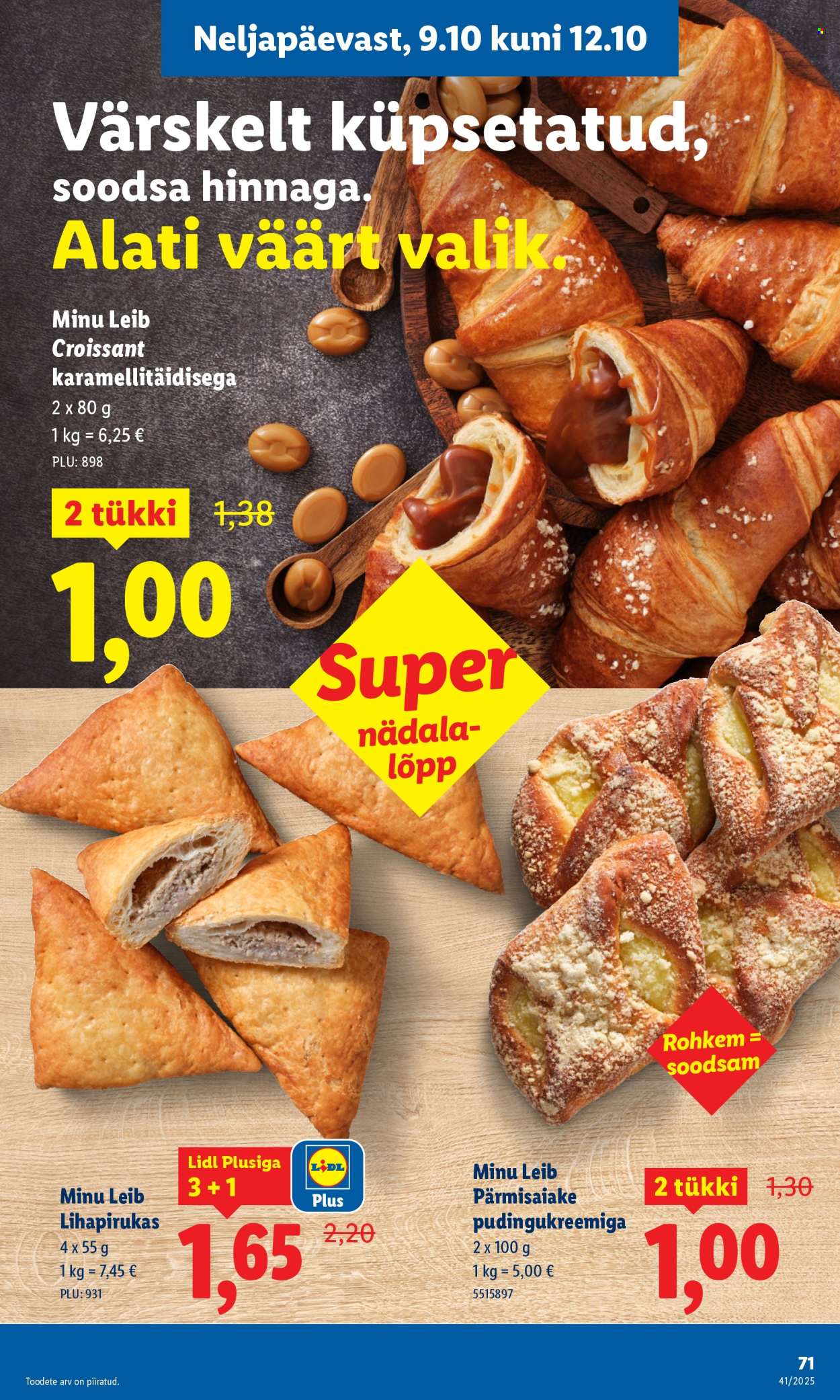 Lidl kliendileht - Kliendileht (6.10 - 12.10.2025)
