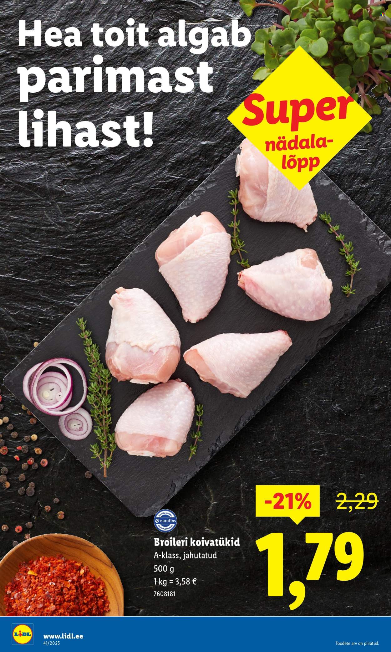 Lidl kliendileht - Kliendileht (6.10 - 12.10.2025)