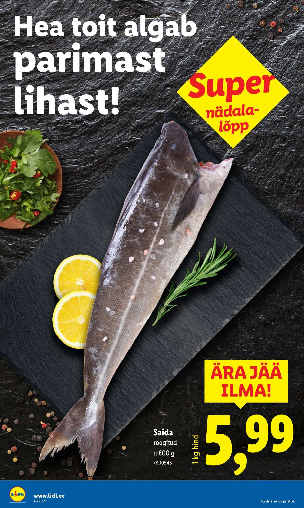 Lidl kliendileht - Kliendileht (6.10 - 12.10.2025)