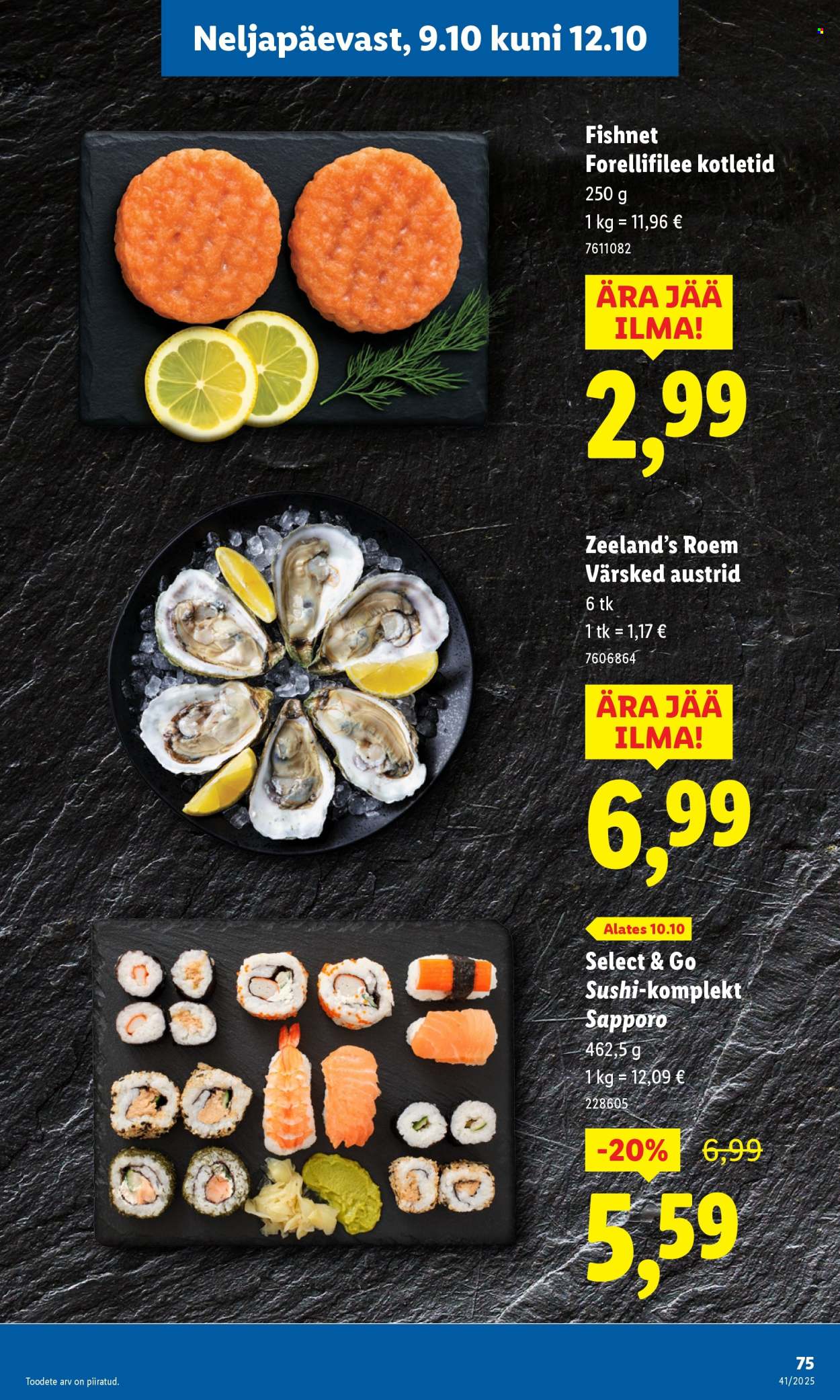 Lidl kliendileht - Kliendileht (6.10 - 12.10.2025)