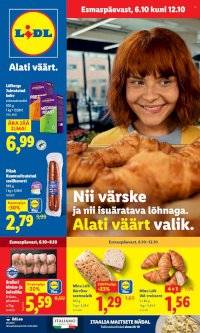 Lidl kliendileht - Kliendileht (6.10 - 12.10.2025)