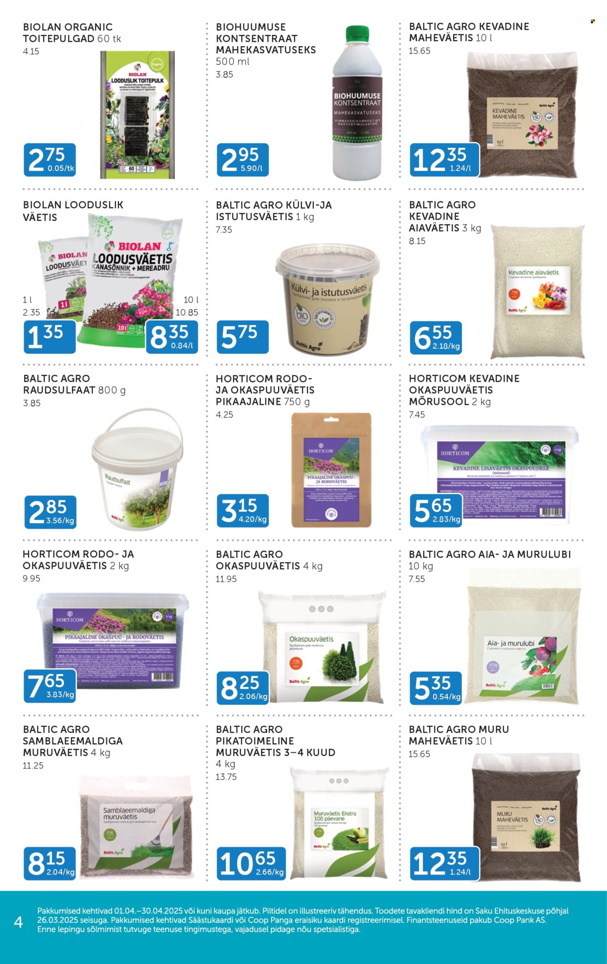 Coop kliendileht (1.04 - 30.04.2026)