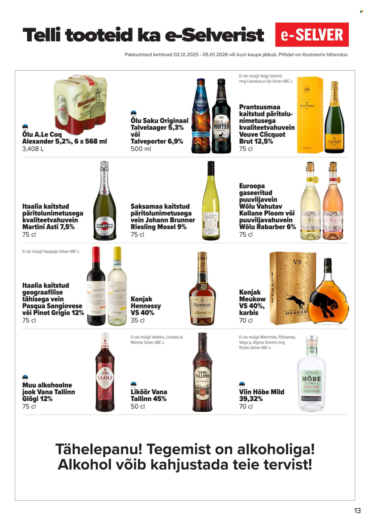 Selver kliendileht - Hea Mõte (2.12.2025 - 5.01.2026)