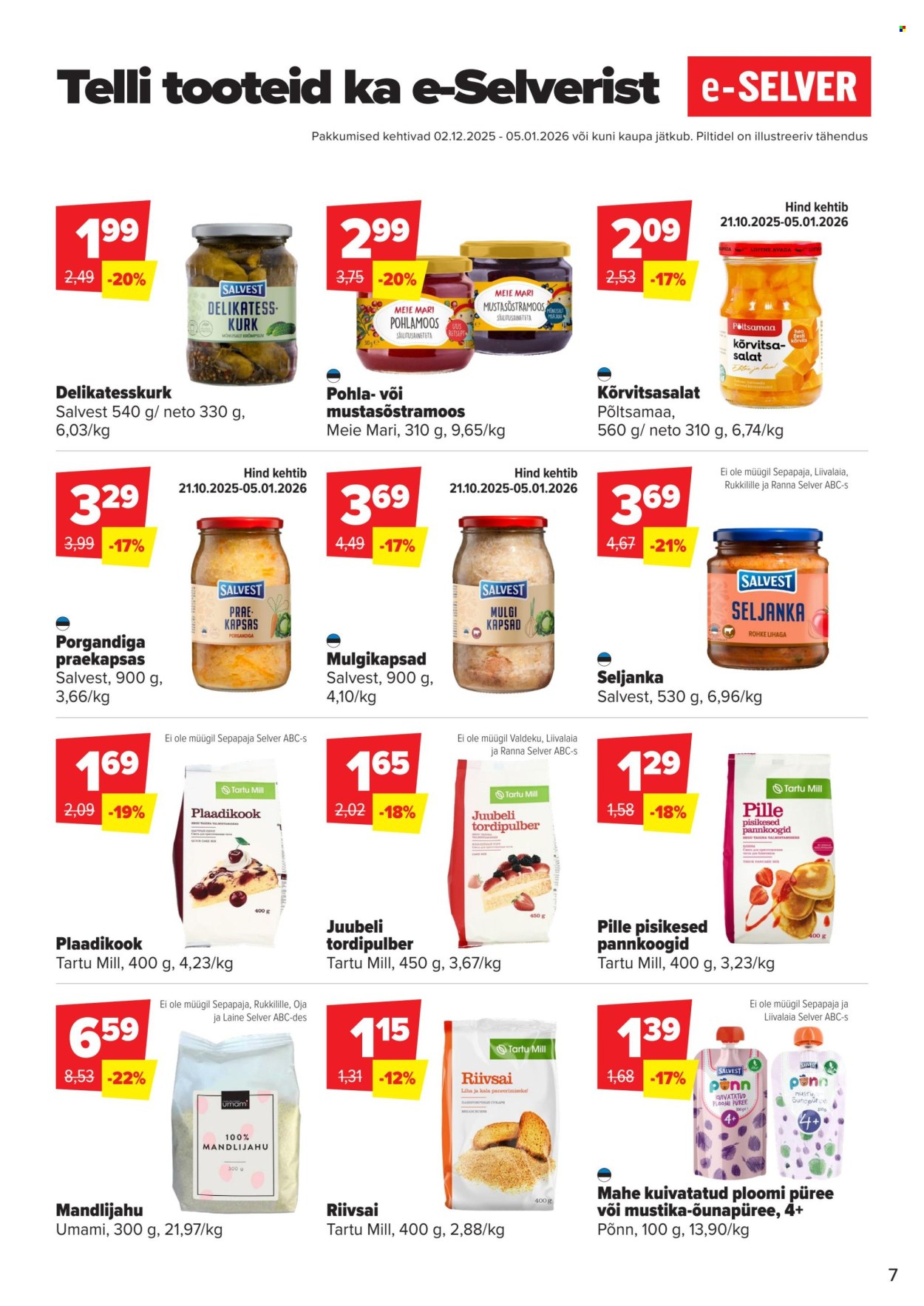 Selver kliendileht - Hea Mõte (2.12.2025 - 5.01.2026)