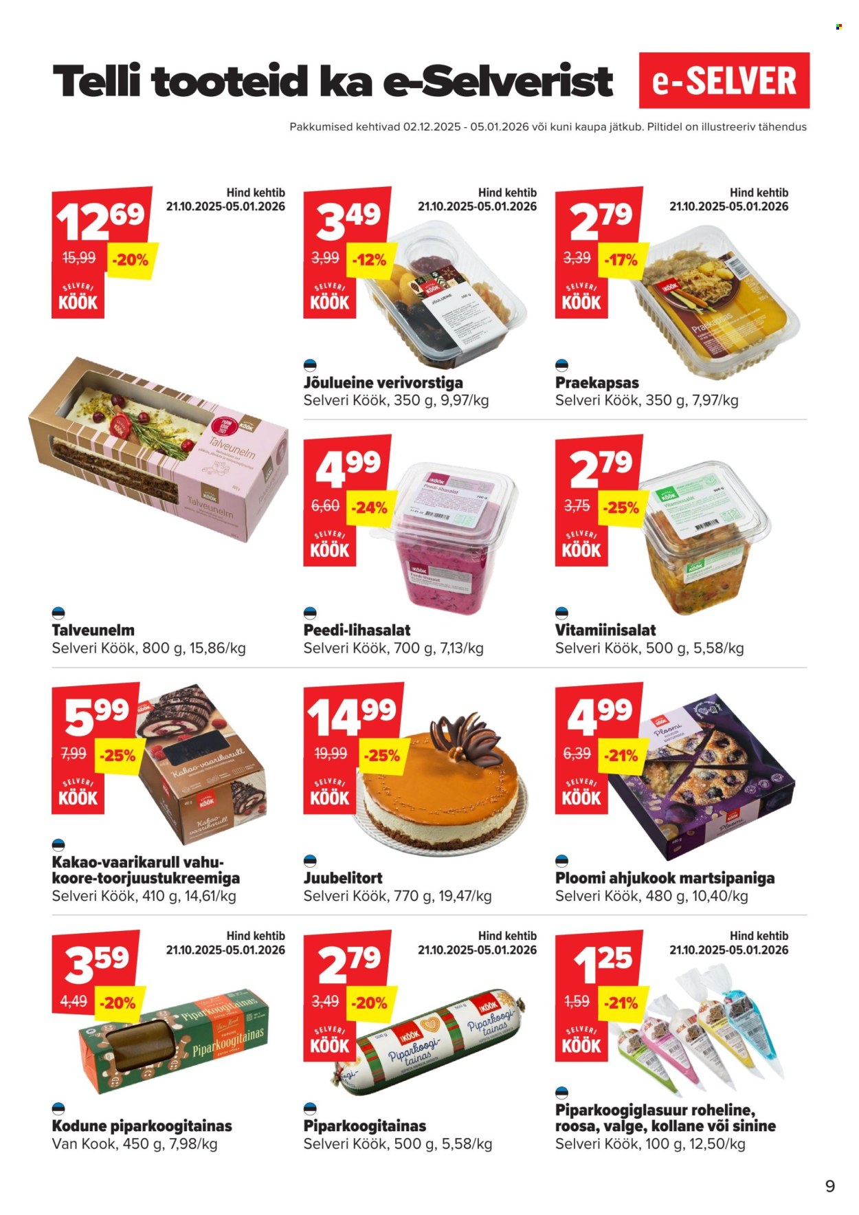 Selver kliendileht - Hea Mõte (2.12.2025 - 5.01.2026)