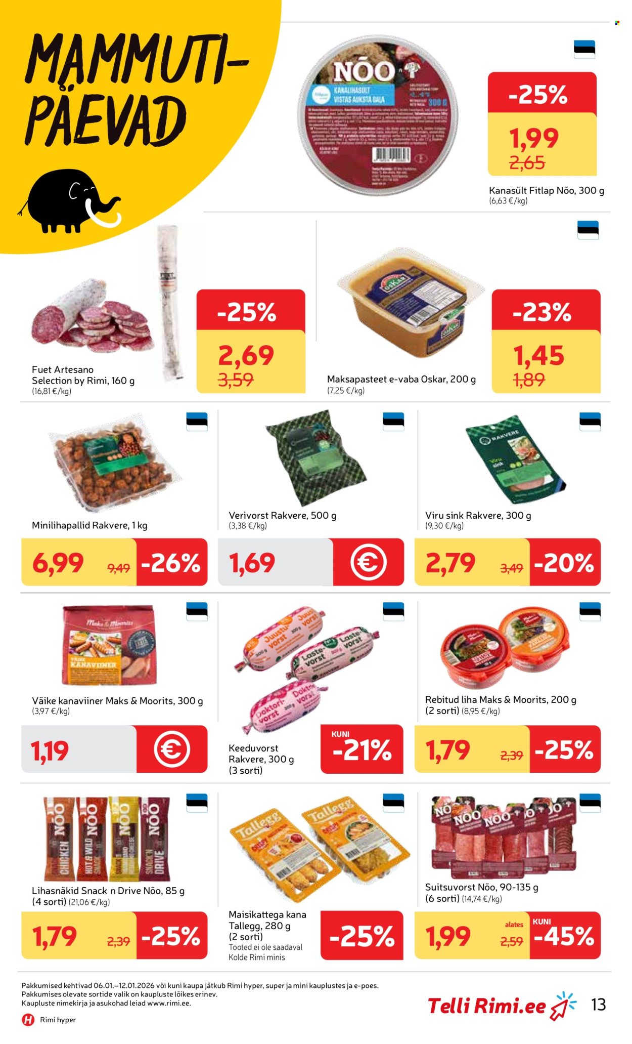 Rimi kliendileht - Kliendileht (5.01 - 12.01.2026)