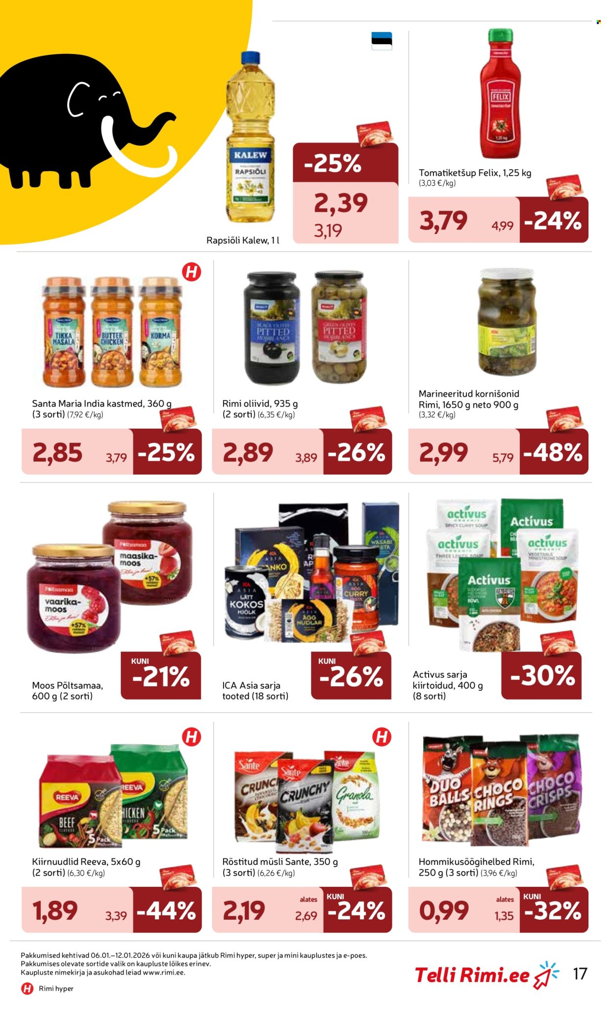 Rimi kliendileht - Kliendileht (5.01 - 12.01.2026)