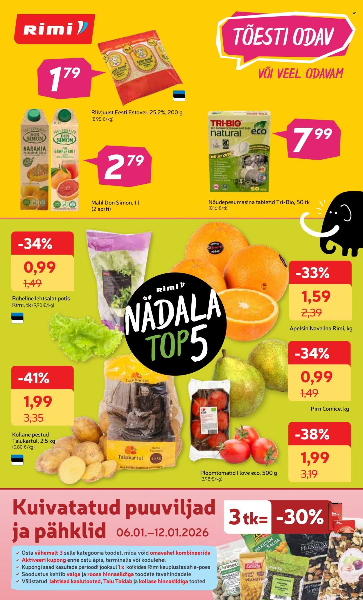Rimi kliendileht - Kliendileht (5.01 - 12.01.2026)