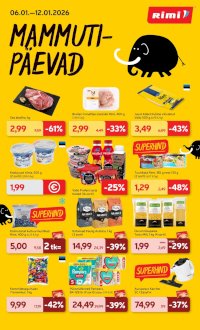 Rimi kliendileht - Kliendileht (5.01 - 12.01.2026)