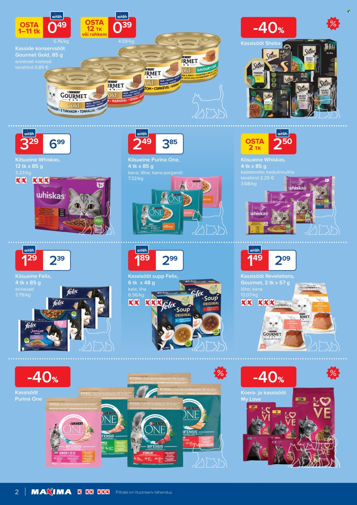 Maxima kliendileht - Lemmikute päevad (15.01 - 2.02.2026)