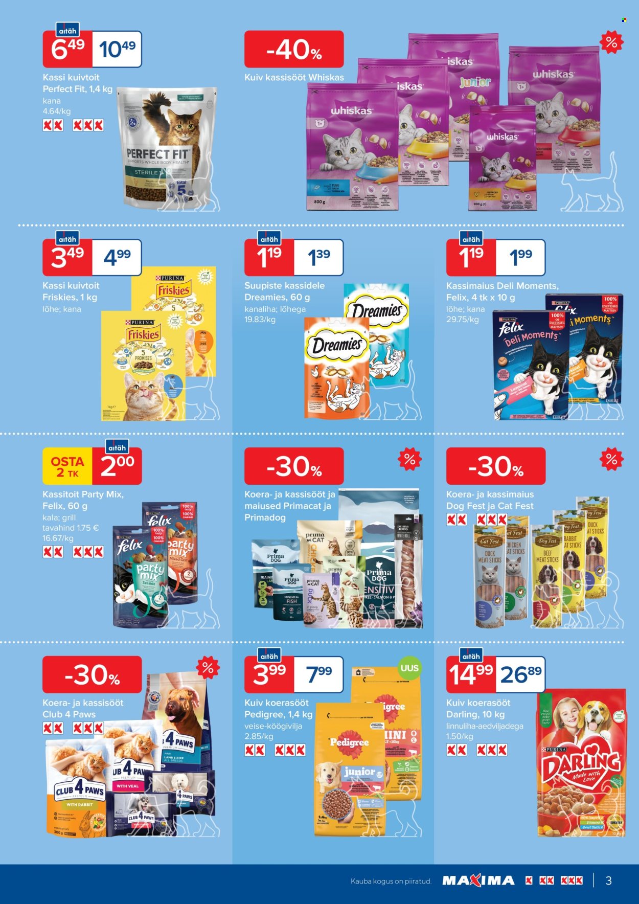 Maxima kliendileht - Lemmikute päevad (15.01 - 2.02.2026)