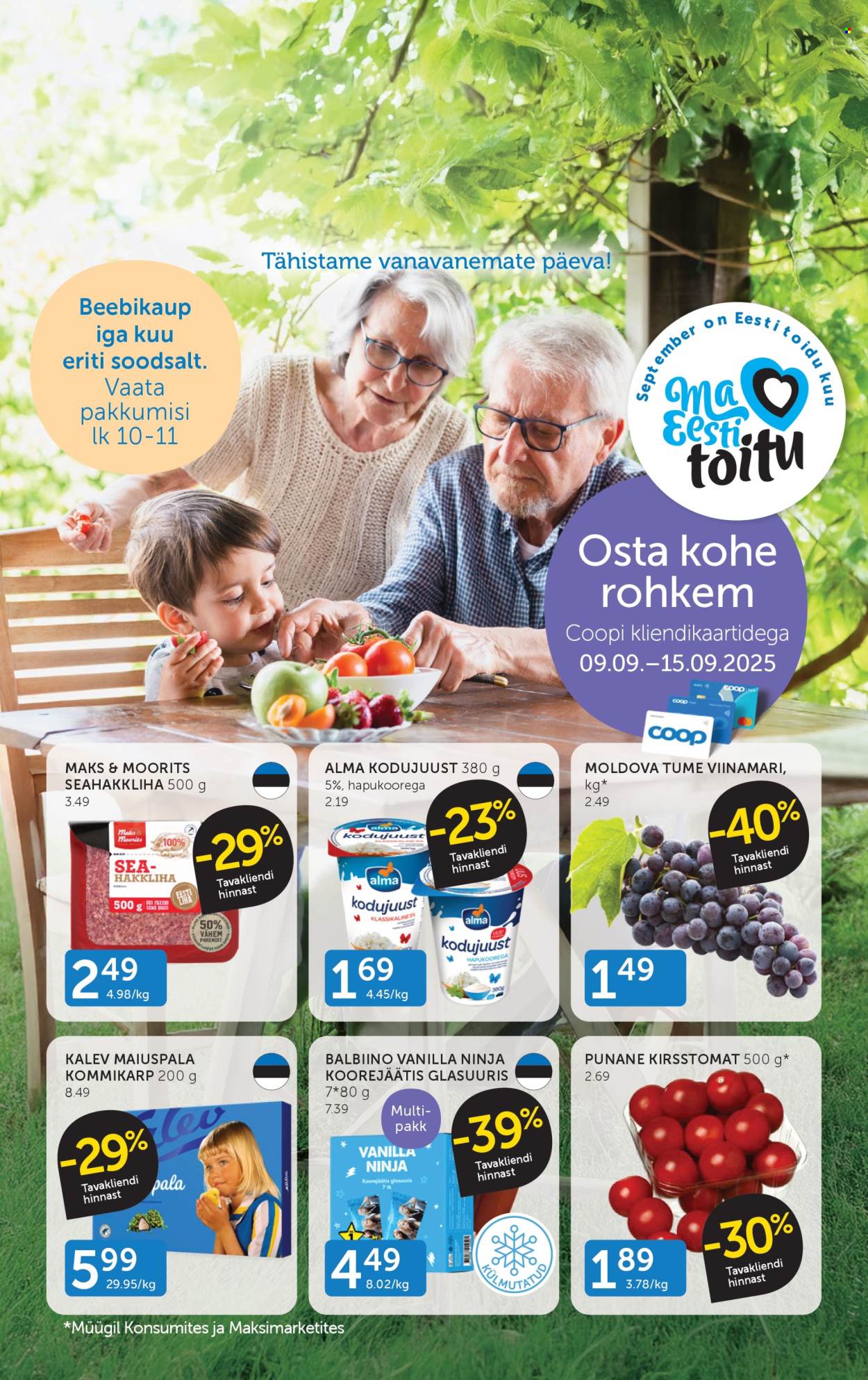 Coop kliendileht (9.09 - 15.09.2025)