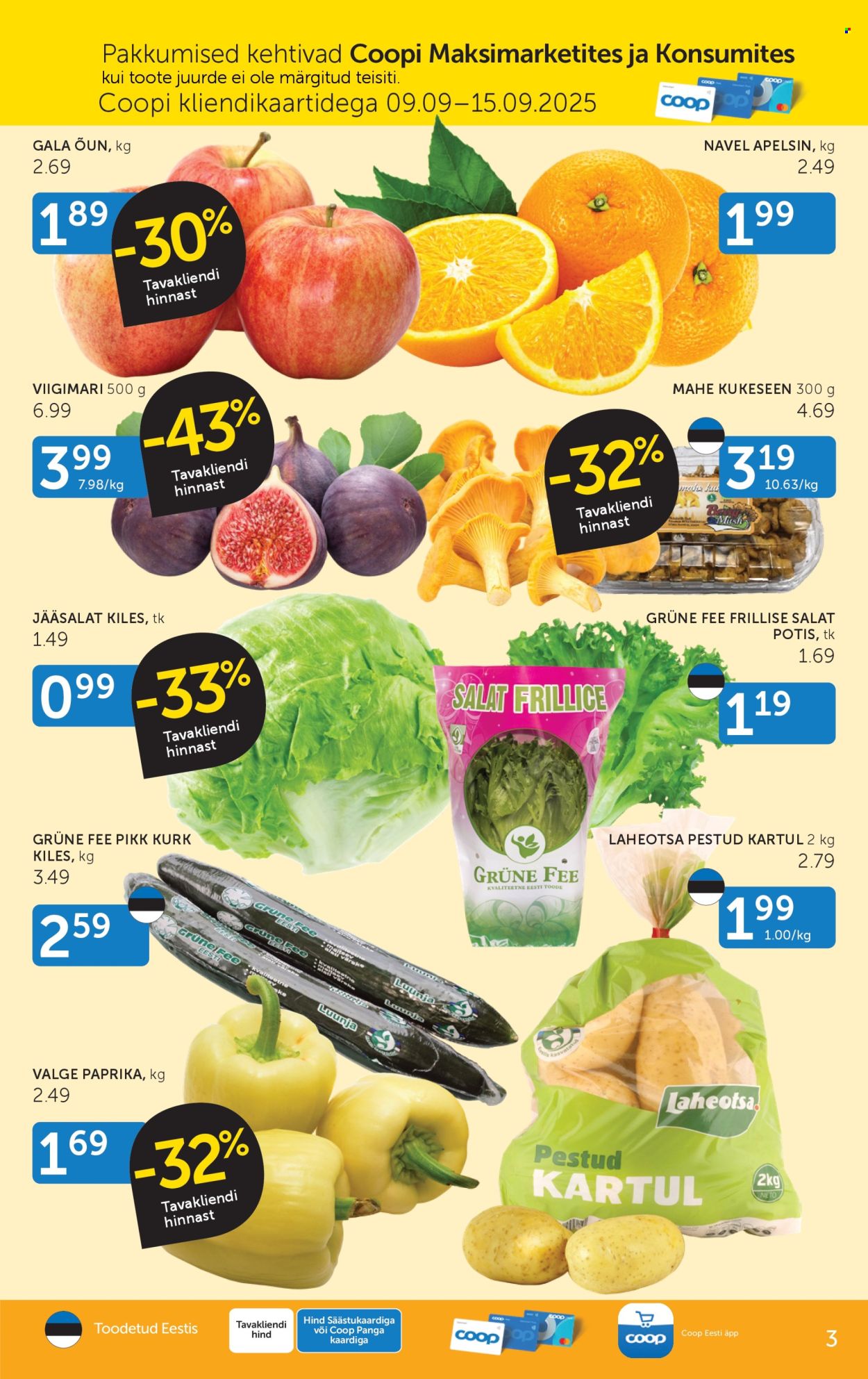 Coop kliendileht (9.09 - 15.09.2025)