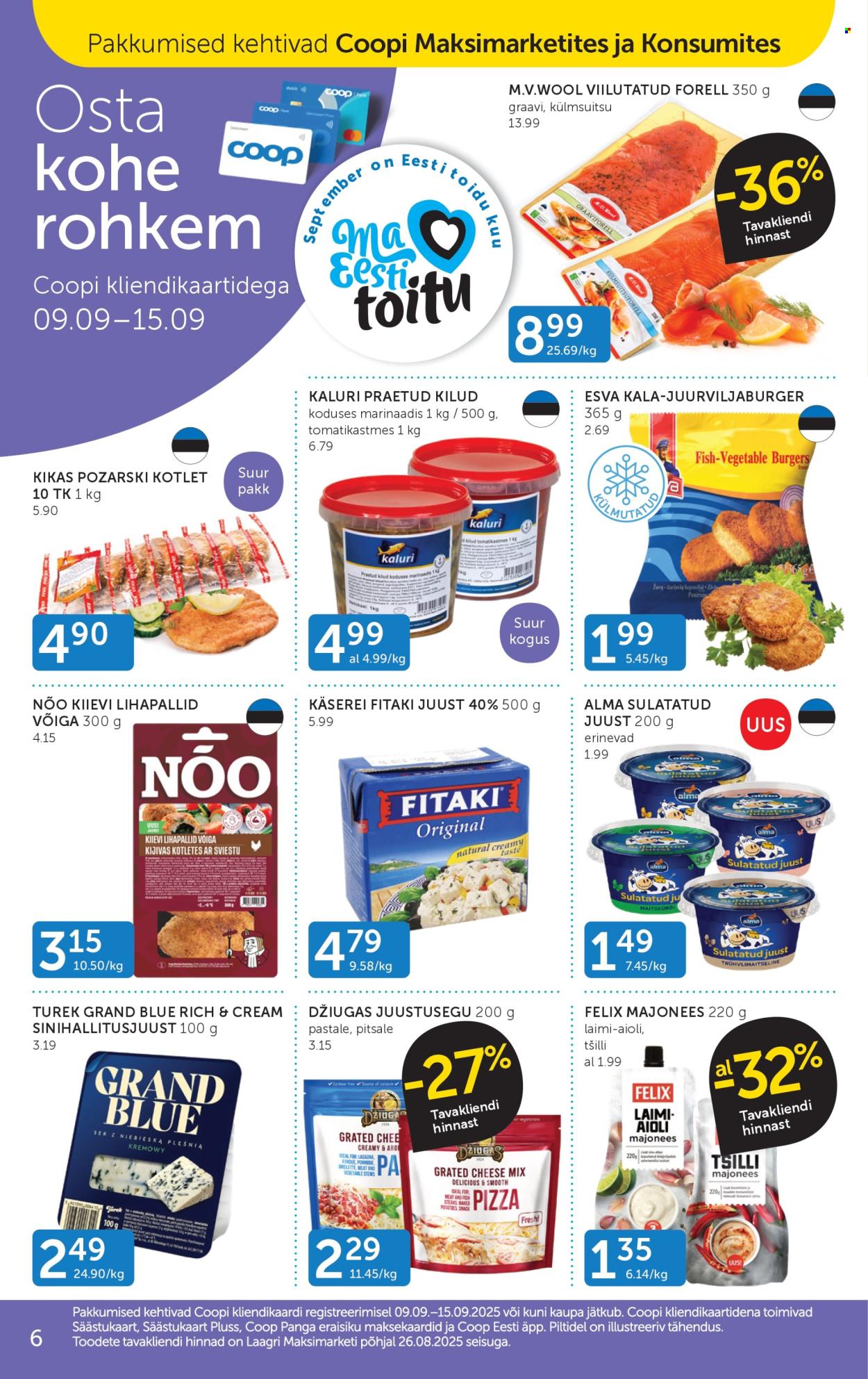 Coop kliendileht (9.09 - 15.09.2025)