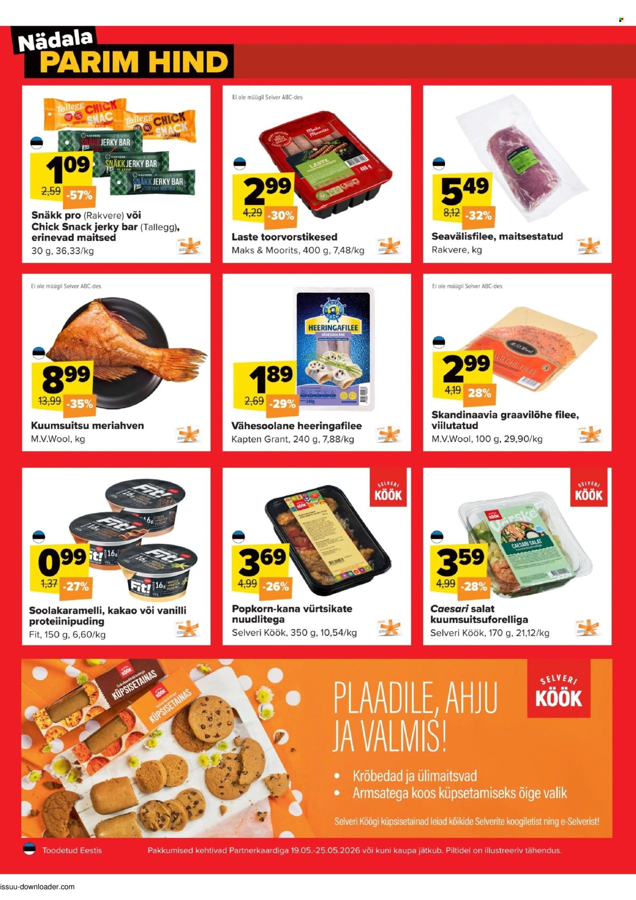 Selver kliendileht - Nädala parim hind (19.05 - 25.05.2026)