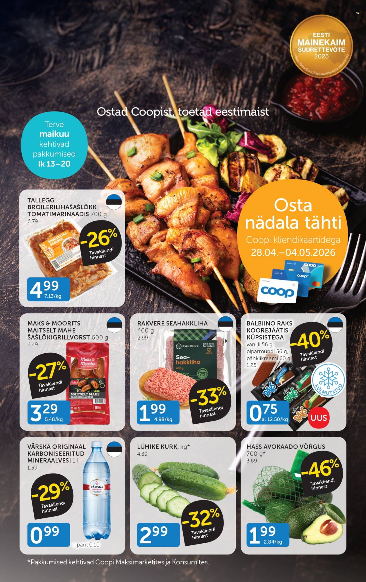 Coop kliendileht (28.04 - 4.05.2026)