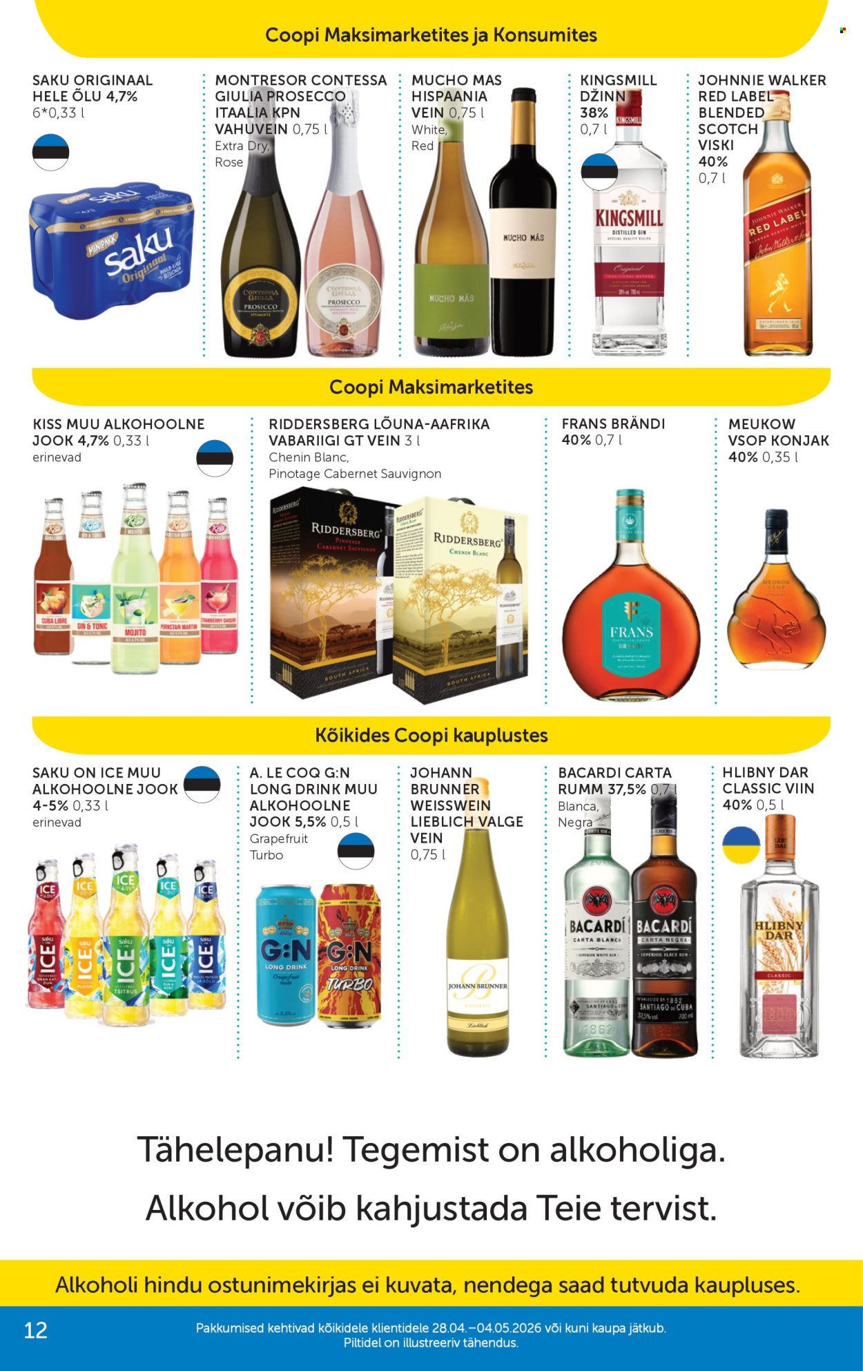 Coop kliendileht (28.04 - 4.05.2026)