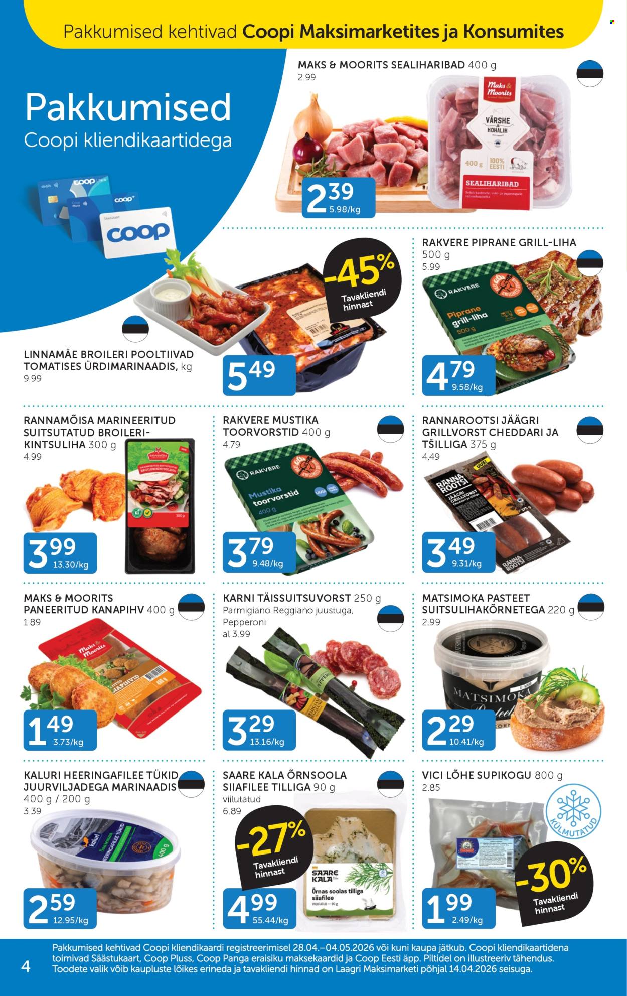 Coop kliendileht (28.04 - 4.05.2026)