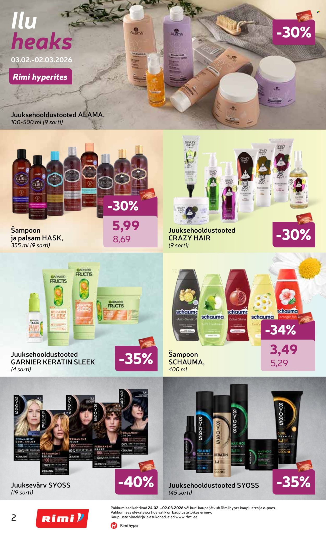 Rimi kliendileht - Kliendileht (24.02 - 3.03.2026)