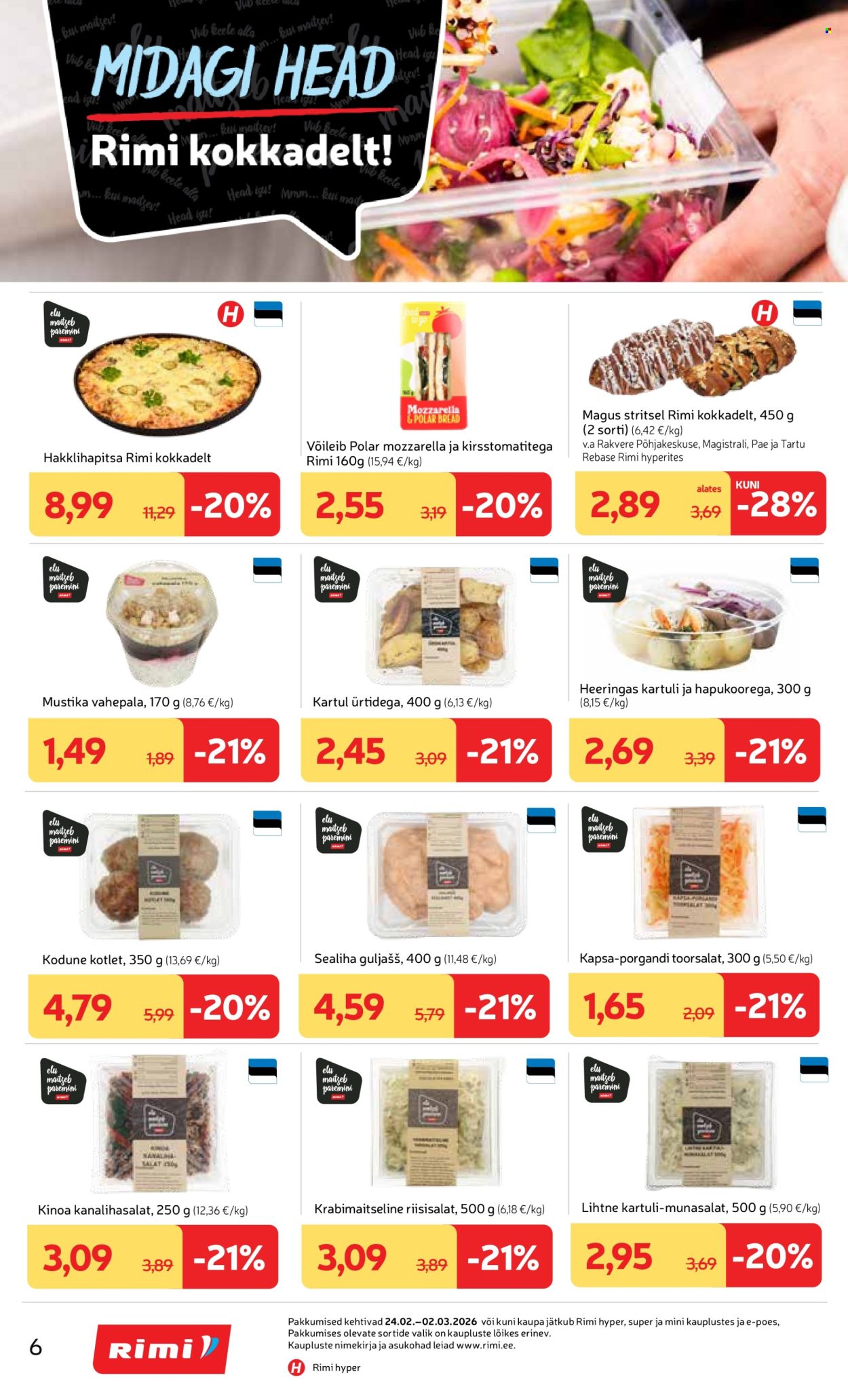 Rimi kliendileht - Kliendileht (24.02 - 3.03.2026)