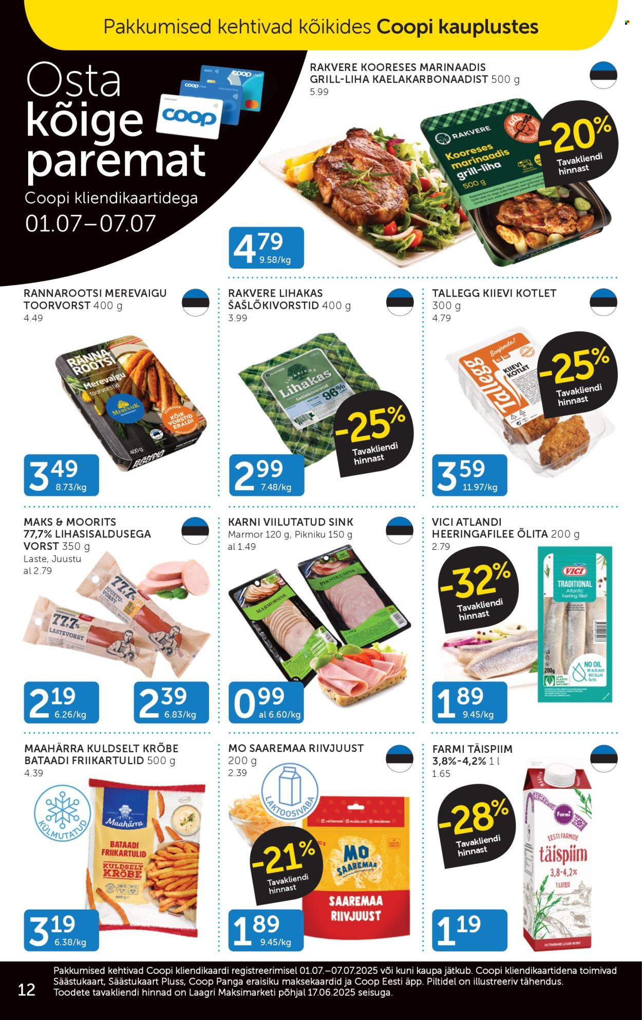 Coop kliendileht (1.07 - 7.07.2025)
