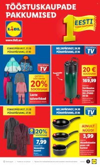 Lidl kliendileht - Tööstuskaupade pakkumised (21.10 - 27.10.2024)