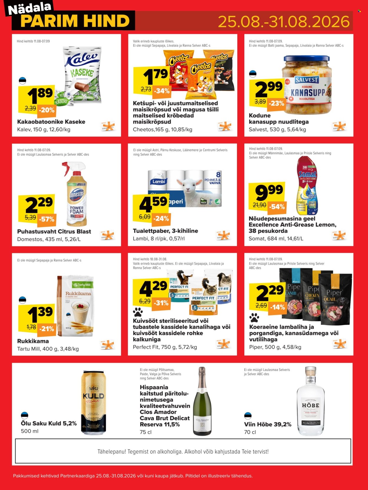 Selver kliendileht (25.08 - 31.08.2026)